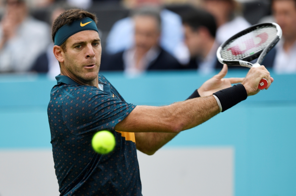 Argentina's Juan-Martin Del Potro in action (Action Images via Reuters/Tony O'Brien/File Photo)

