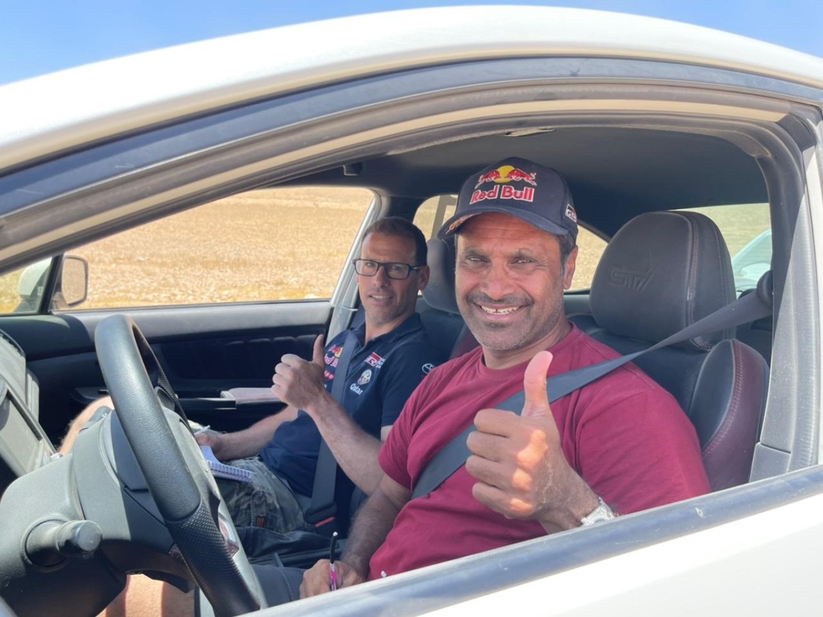 Nasser Saleh Al Attiyah and Mathieu Baumel start their Qatar recce tomorrow.