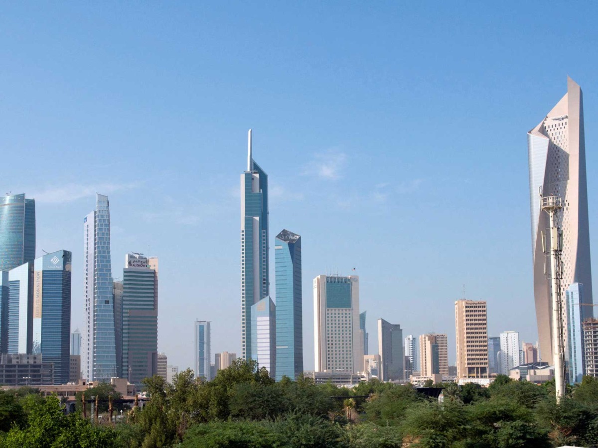 General view of Kuwait City 