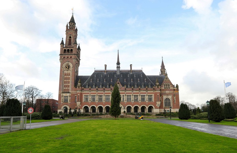 A general view of the International Court of Justice (ICJ) in The Hague, Netherlands, December 9, 2019. REUTERS/Eva Plevier/File Photo

