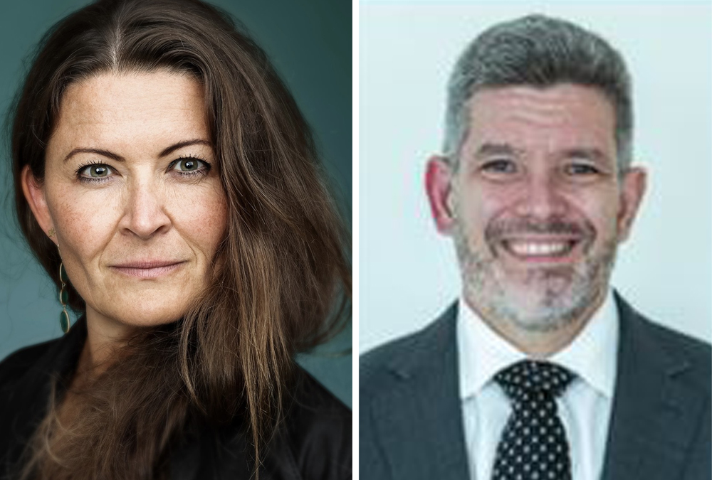 From left: Dr. Elisabeth Hagert and Dr. Marcelo Bordalo