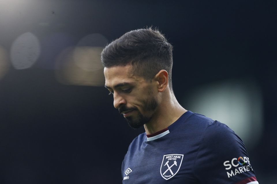 December 12, 2021 West Ham United's Manuel Lanzini REUTERS/Craig Brough

