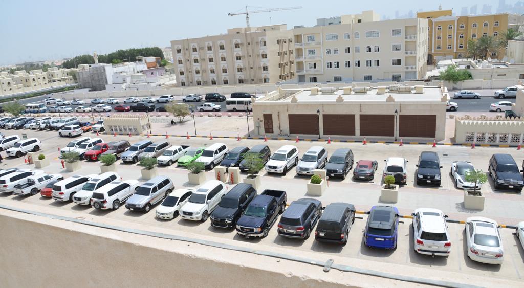 Vehicles seized by the officials 