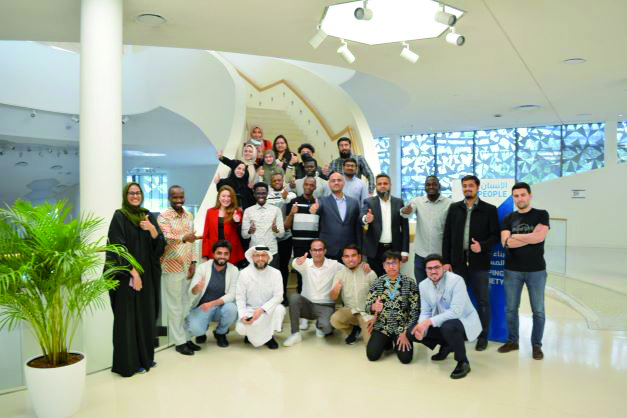 Students and researchers during the workshop. 