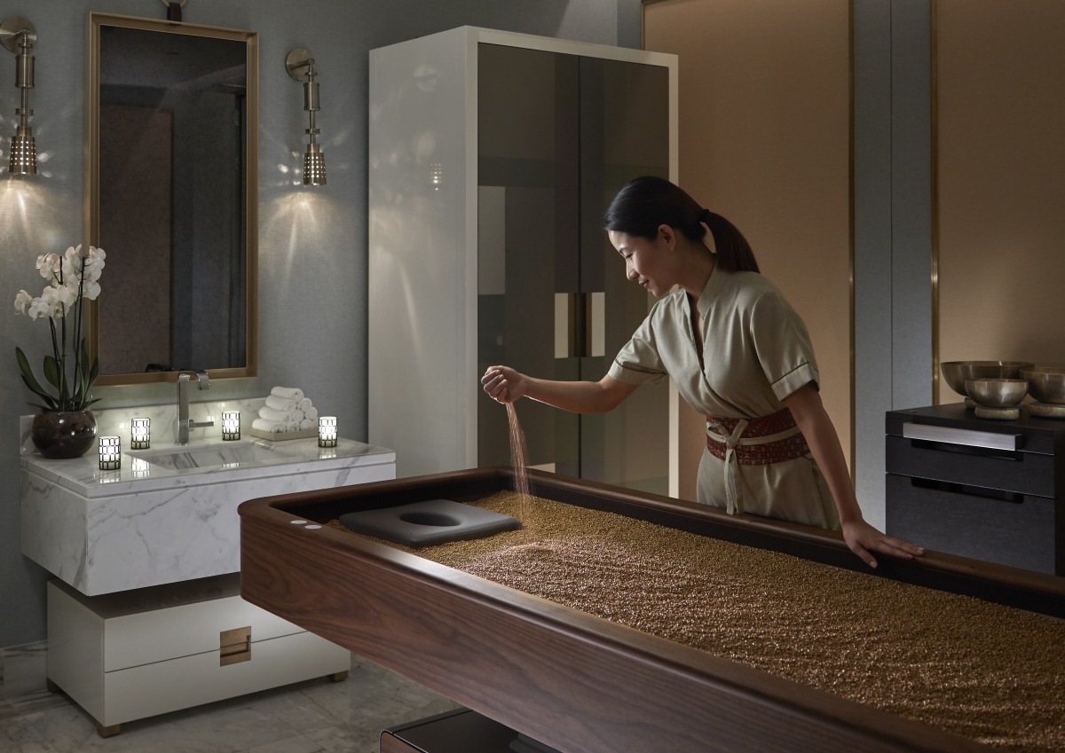 A view of Spa at Mandarin Oriental, Doha. 