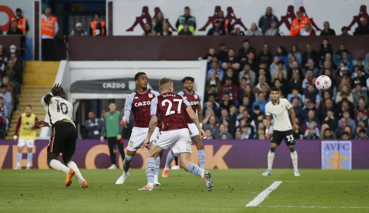 Liverpool's Sadio Mane scores their second goal REUTERS/Craig Brough