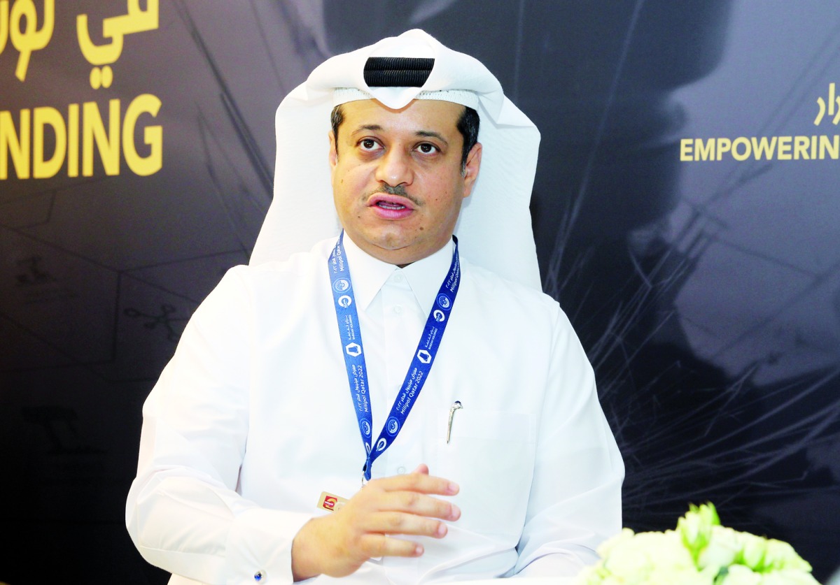 Abdullah Al Khater, Barzan Holdings Vice-President and Chief Strategic Procurement Officer. Pic: Salim Matramkot/The Peninsula