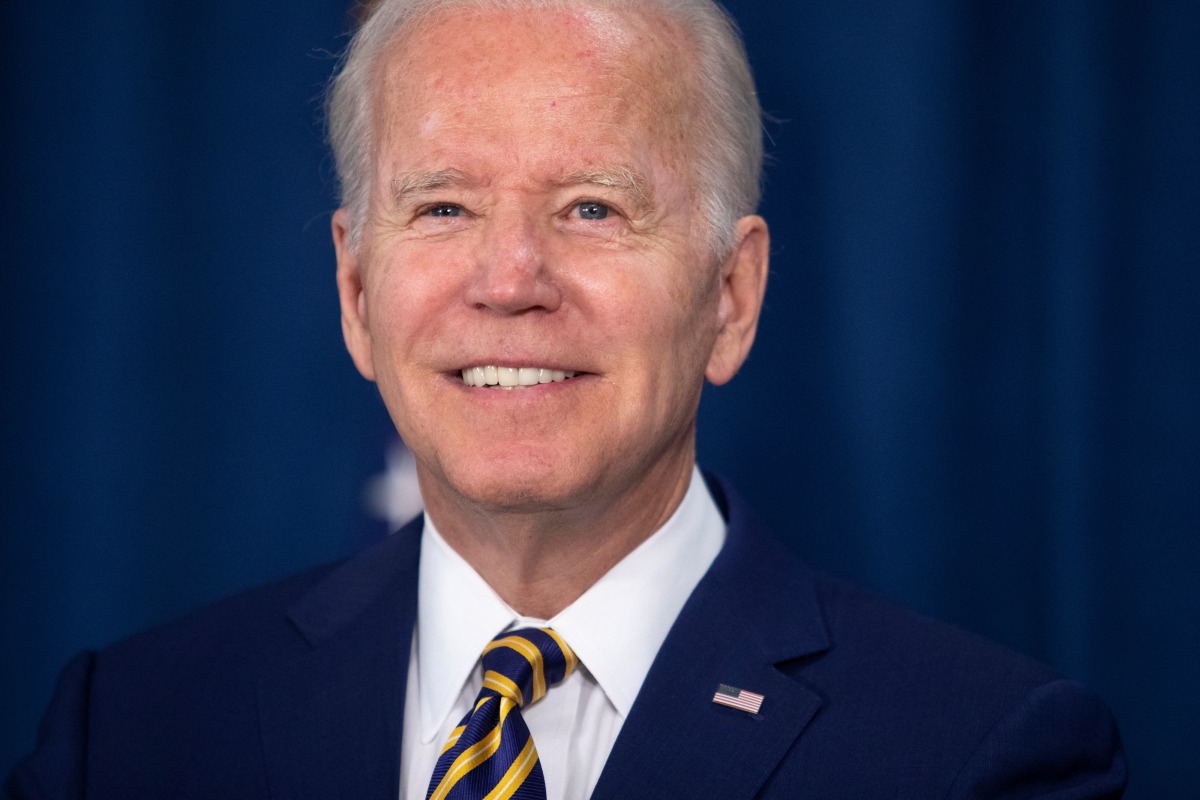 U.S. President Joe Biden delivers remarks on the monthly U.S. jobs report, at the Rehoboth Beach Convention Center, in Rehoboth Beach, Delaware, U.S., June 3, 2022. REUTERS/Tom Brenner
