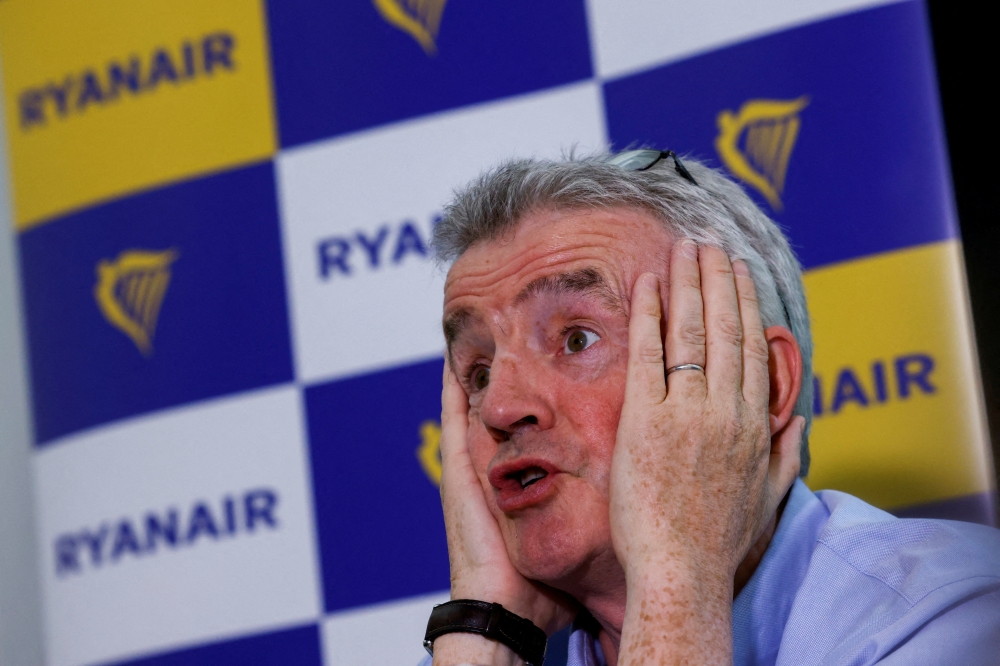 Ryanair CEO Michael O'Leary. Reuters/File Photo
