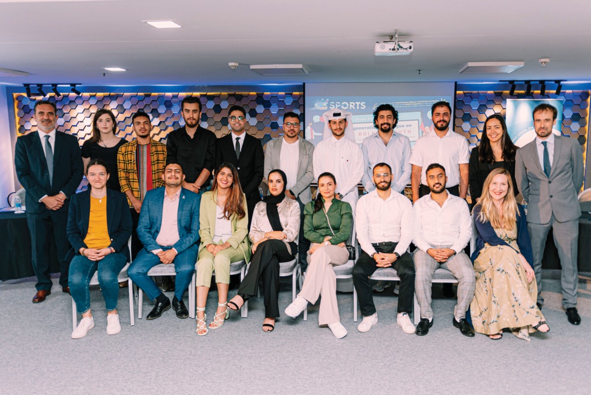 Participants during the young civil society leaders' meet to discuss the role of youth in mobilising action to prevent violent extremism.