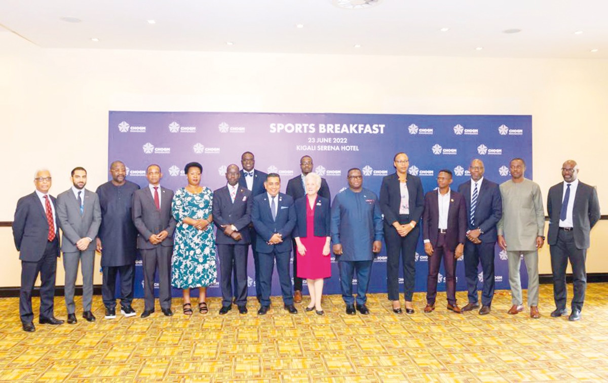 SC attended the Commonwealth Games Federation and Commonwealth Sport for Development and Peace roundtable event at the 26th Commonwealth Heads of Government Meeting in Rwanda.