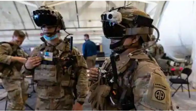Microsoft Corp.’s new multifunction goggle system for the US Army.