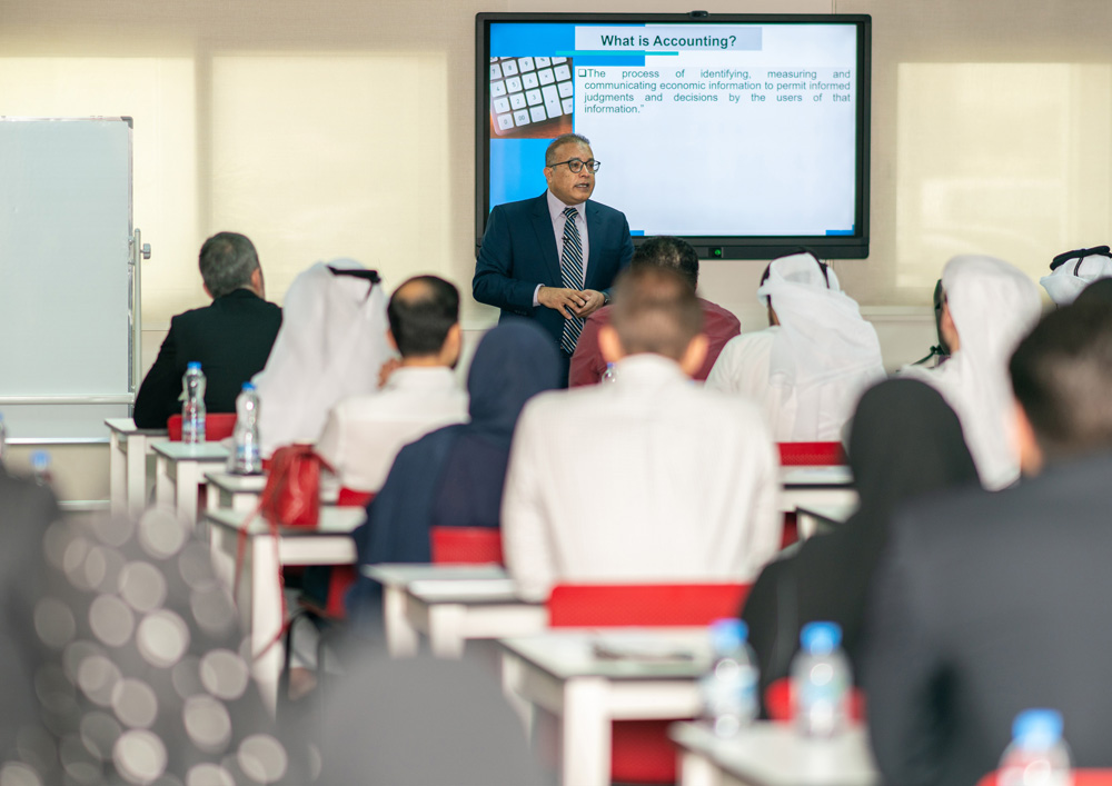 A session of the professional development course.