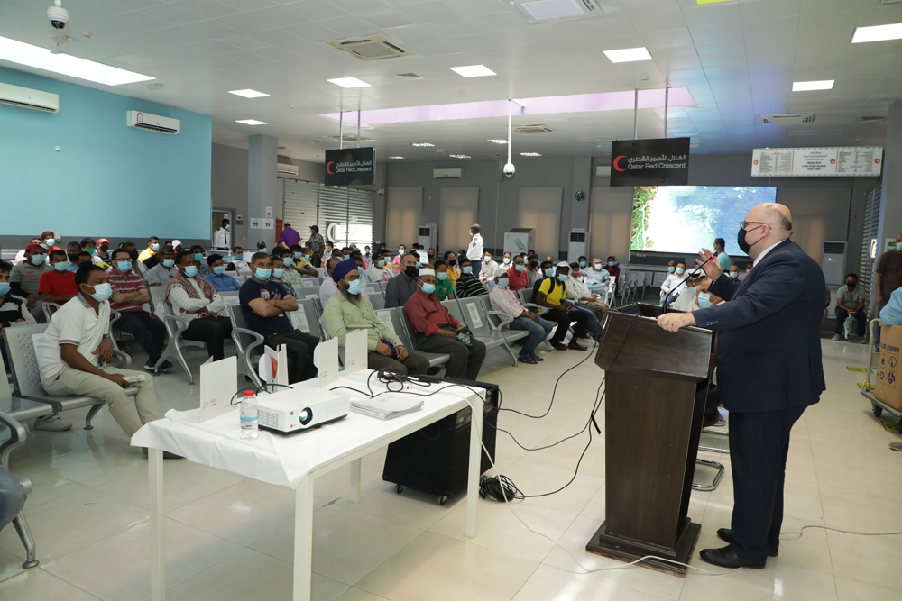 Participants in a workshop