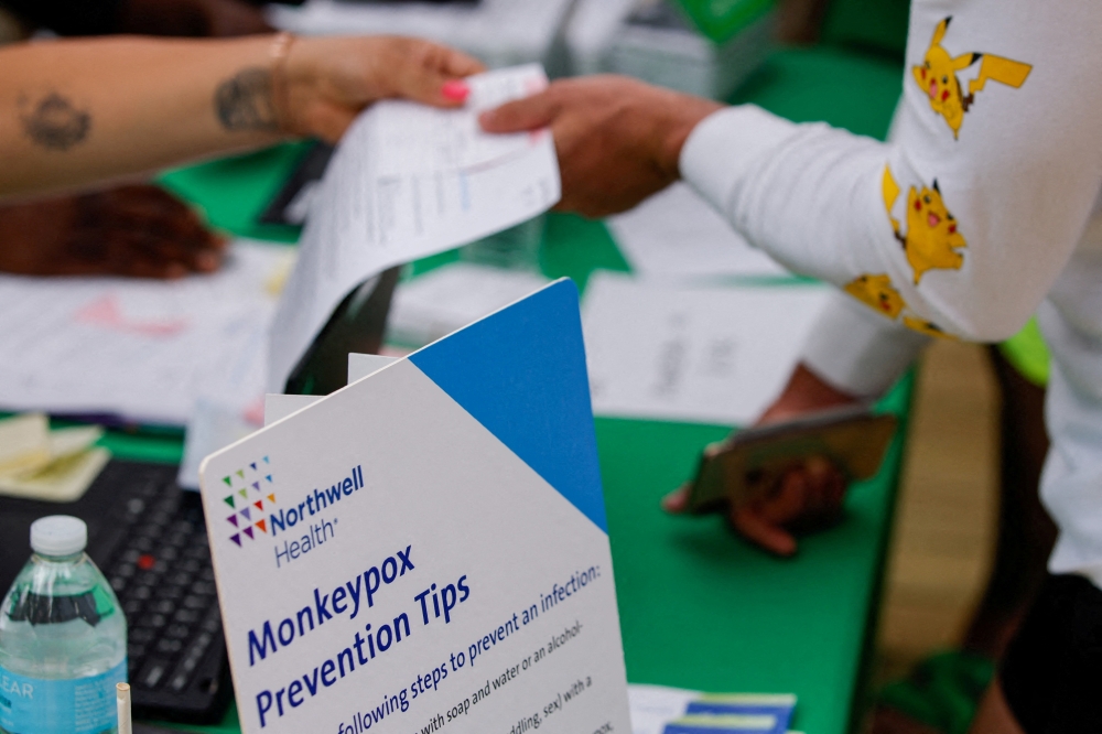 A person arrives to receive a monkeypox vaccination at the Northwell Health Immediate Care Center at Fire Island-Cherry Grove, in New York, US. (REUTERS/Eduardo Munoz/File Photo)