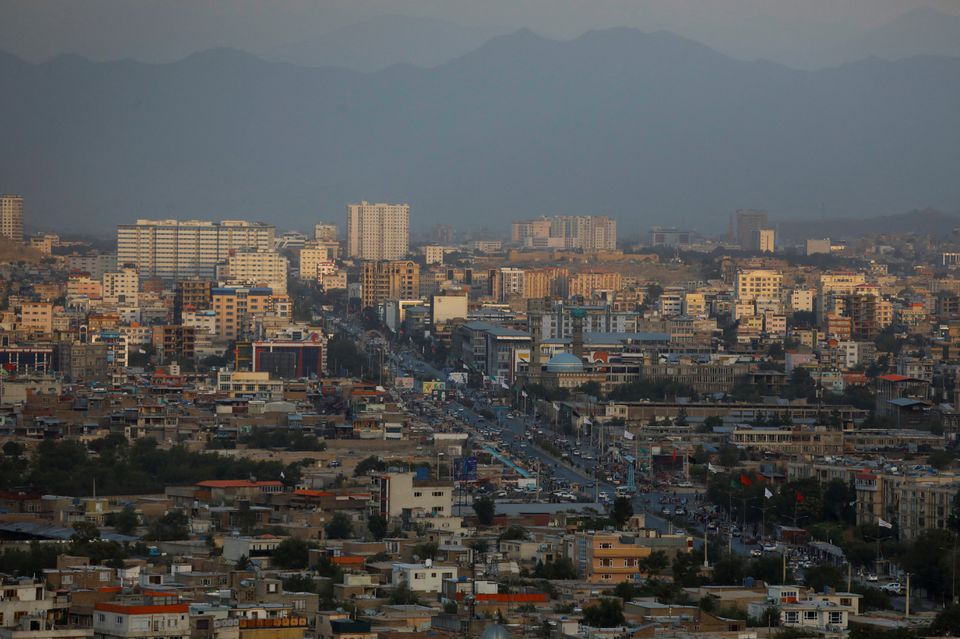 A general view of the city of Kabul, Afghanistan, August 5, 2022. (REUTERS/Ali Khara)