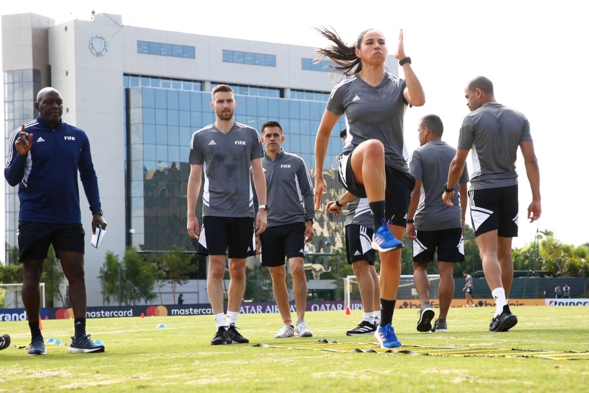The match officials were put to the test in both theoretical classes and on-the-field training sessions each day during seminars.
