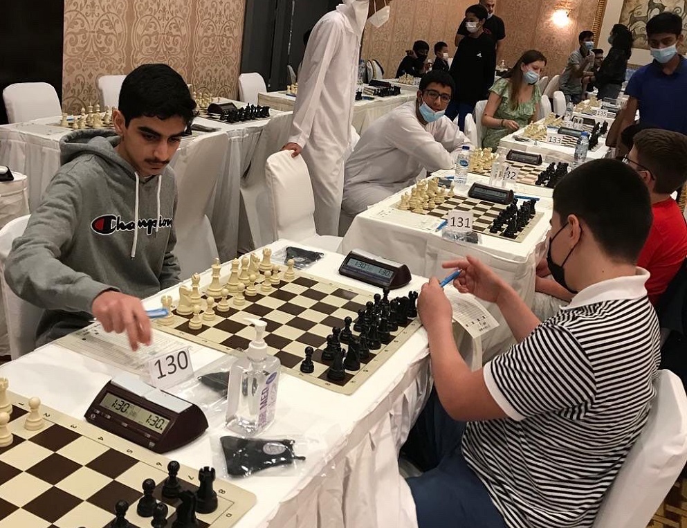 Qatar players clear first hurdles in Abu Dhabi.