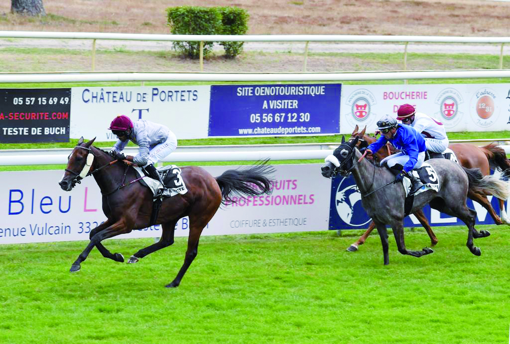 Al Wakrah storms to Prix Nevadour victory. PIC: Robert Polin