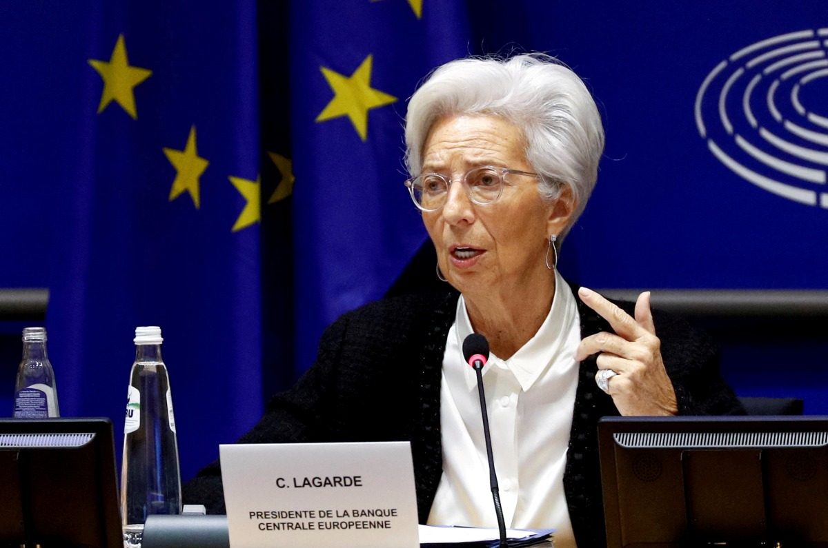 ECB President Christine Lagarde - File Photo / Reuters