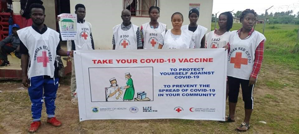 QRCS implements a COVID-19 response project in Liberia.