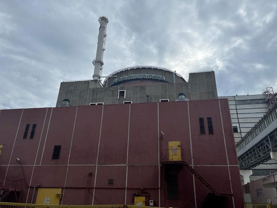 File photo of Zaporizhzhia Nuclear Power Plant