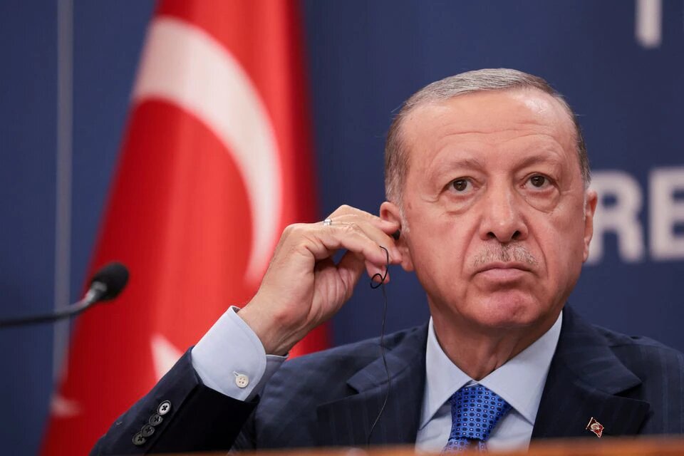 File photo of Turkish President Recep Tayyip Erdogan