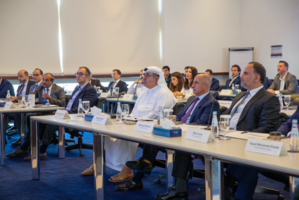 Participants in the Executive Certificate in Leadership Development Masterclass held on the campus of Georgetown University in Qatar.