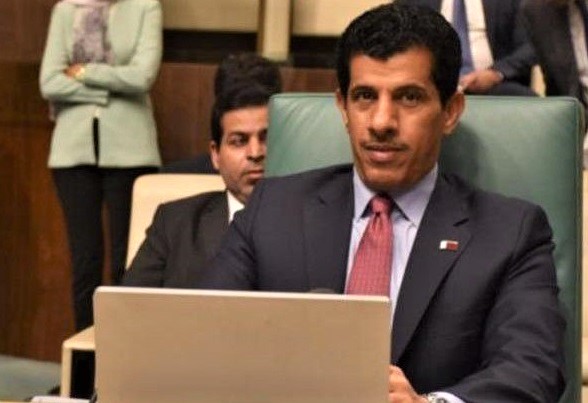 Ambassador of the State of Qatar to the Arab Republic of Egypt and Permanent Representative to the Arab League HE Salem Mubarak Al Shafi.