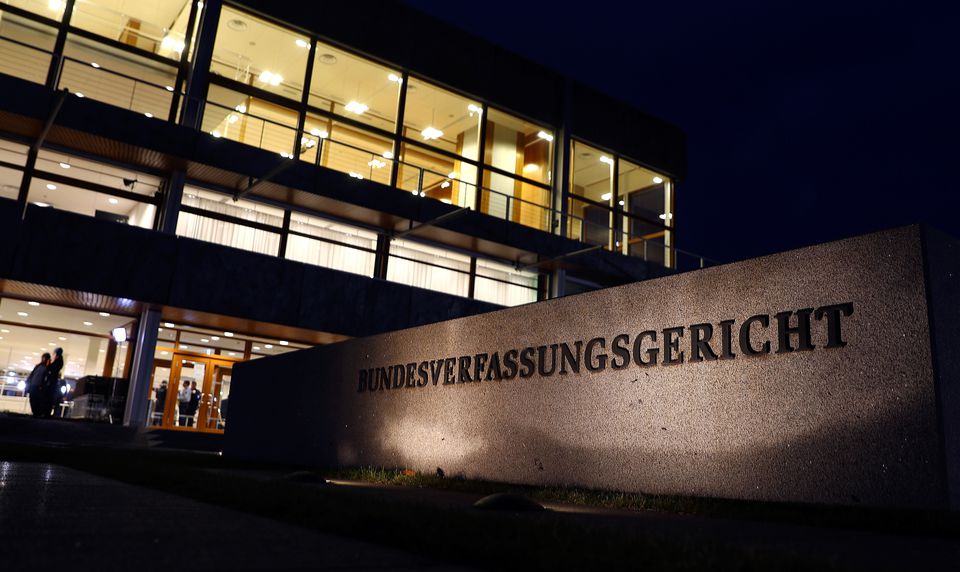 A general view of the German Constitutional Court building in Karlsruhe, Germany. File Photo / Reuters
