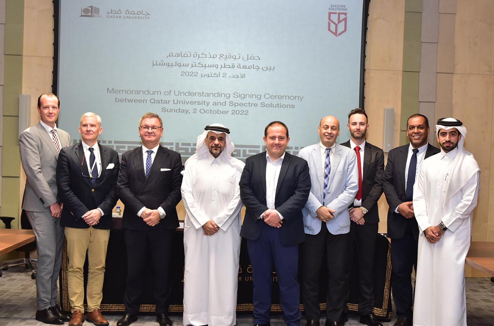 Officials at the MoU signing ceremony.