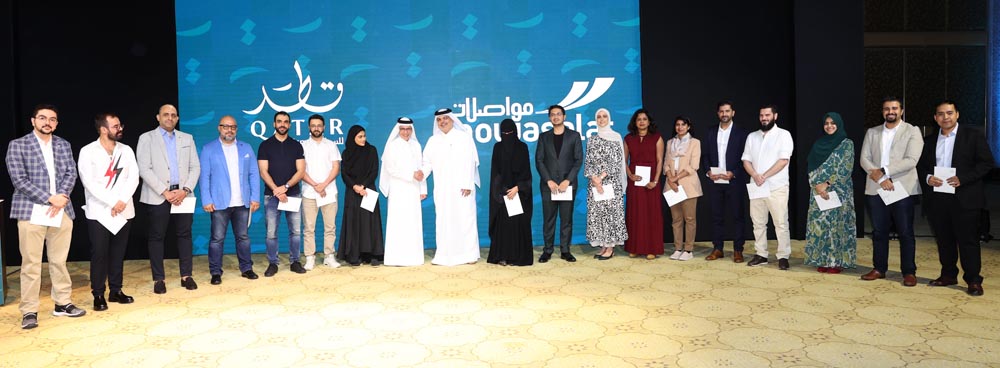 Officials along with the winners of the 'Iconic Limousine Design Concept' competition.