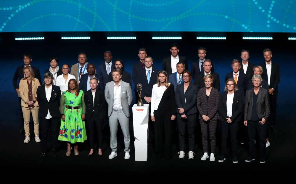 General view of the coaches after draw ceremony Reuters/Shane Wenzlick