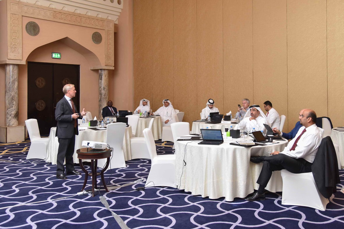 Participants during the QNB Strategic Execution workshop.