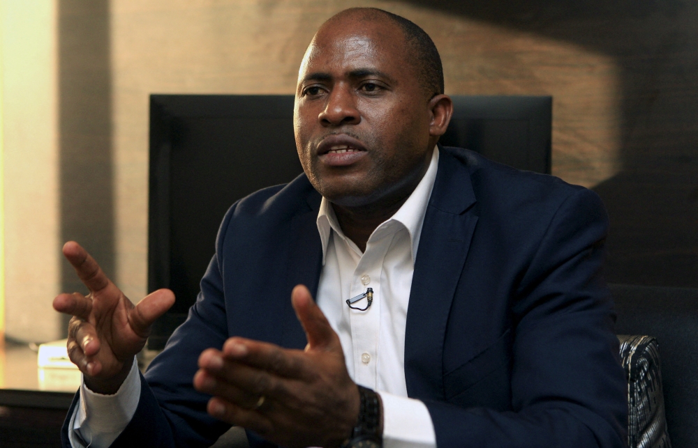 Burundian Army General Leonard Ngendakumana, who backed a failed coup in May and a deputy to the leader of the aborted uprising, speaks during a Reuters interview in the outskirts of Kampala Uganda, on July 9, 2015.  File Photo / Reuters
