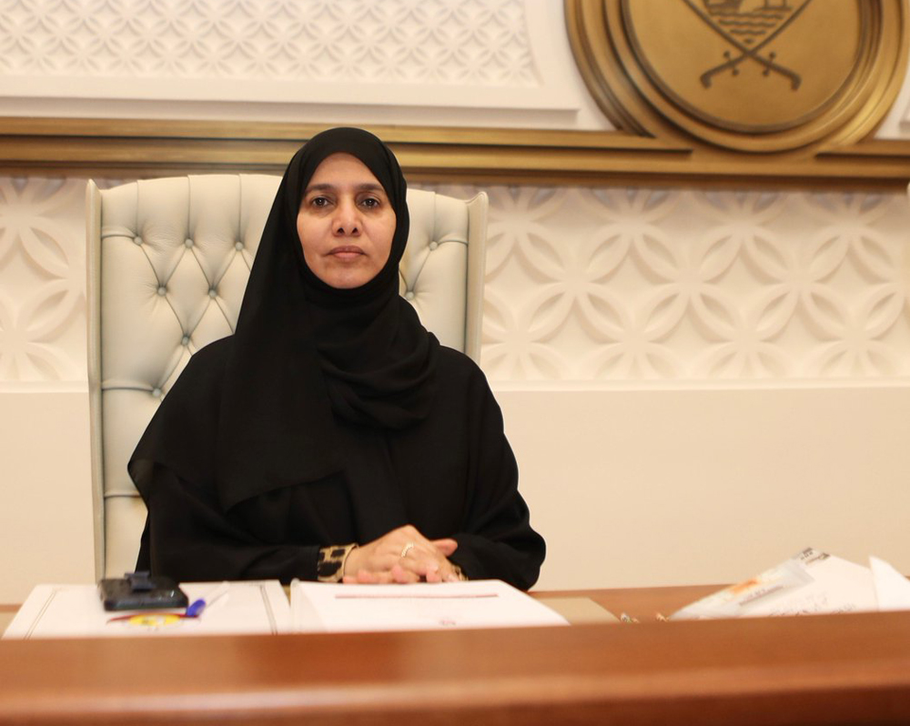 Deputy Speaker of the Shura Council H E Dr. Hamda bint Hassan Al-Sulaiti