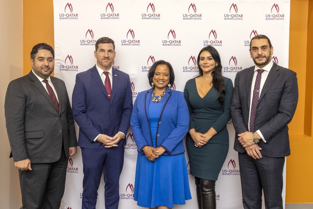Officials during the networking reception organised by the US-Qatar Business Council (USQBC) and Association of Women in International Trade (WIIT), in Washington, DC recently. 