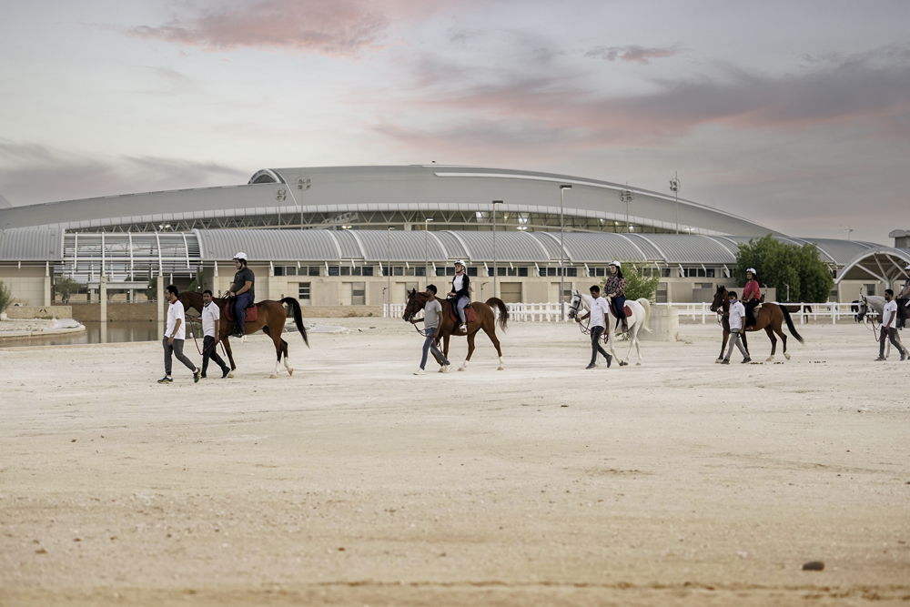 Al Shaqab, in collaboration with high-level institutions, is ready to organise tours to educate global visitors on Qatar’s history, culture and tradition, while preserving equestrian legacy, as well as highlighting its achievements.
