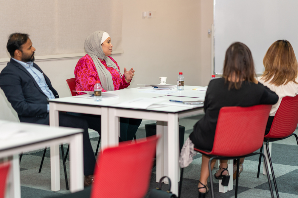 Participants during masterclass organised by AFG College with the University of Aberdeen.