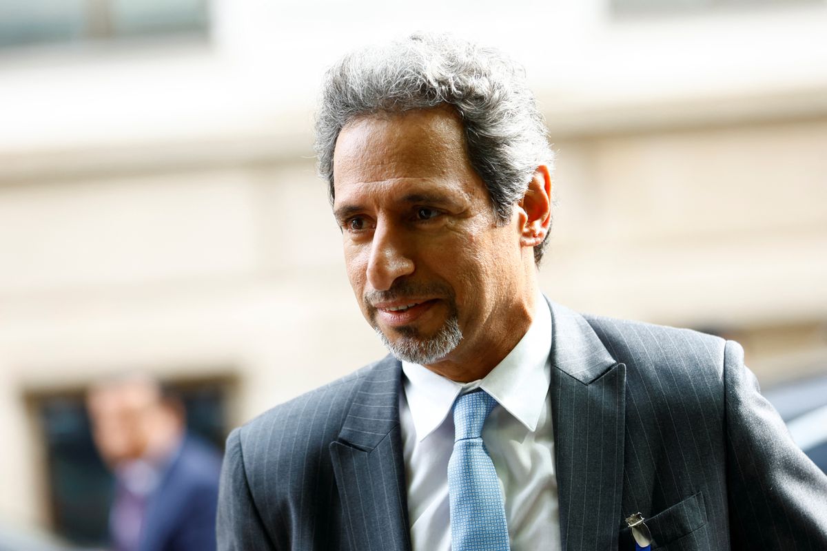 Oman Minister of Energy Salim Al-Aufi at the Organisation of the Petroleum Exporting Countries (OPEC) headquarters in Vienna, Austria, October 5, 2022. (REUTERS/Lisa Leutner)
