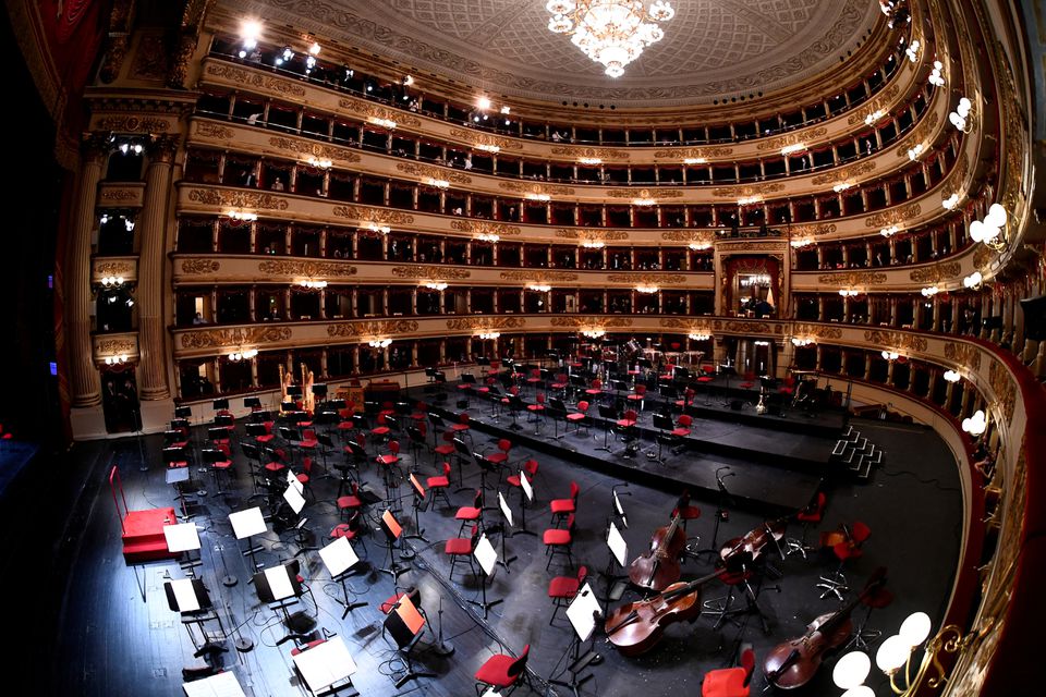 La Scala opera house re-opens to the public after being closed due to the coronavirus disease (COVID-19) pandemic, in Milan, Italy, May 10, 2021. File Photo / Reuters