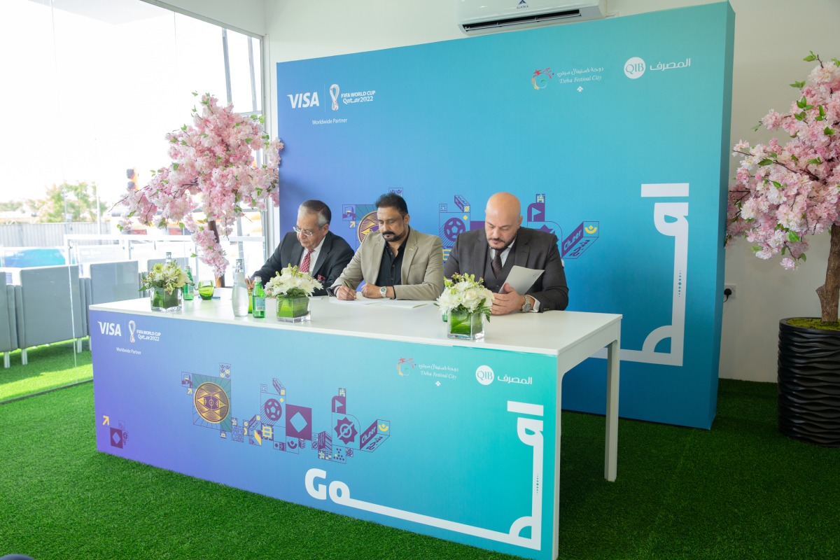 Officials during the MoU signing.