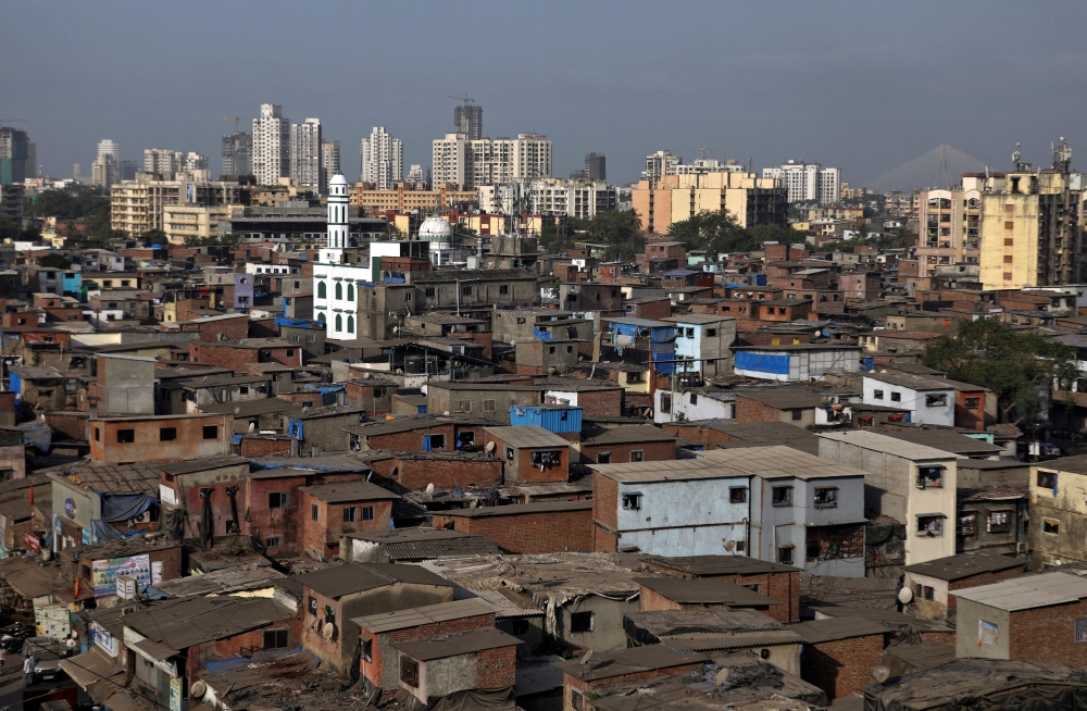 A view of Dharavi, one of Asia's largest slums, in Mumbai, India, April 9, 2020. (Reuters/Francis Mascarenhas)