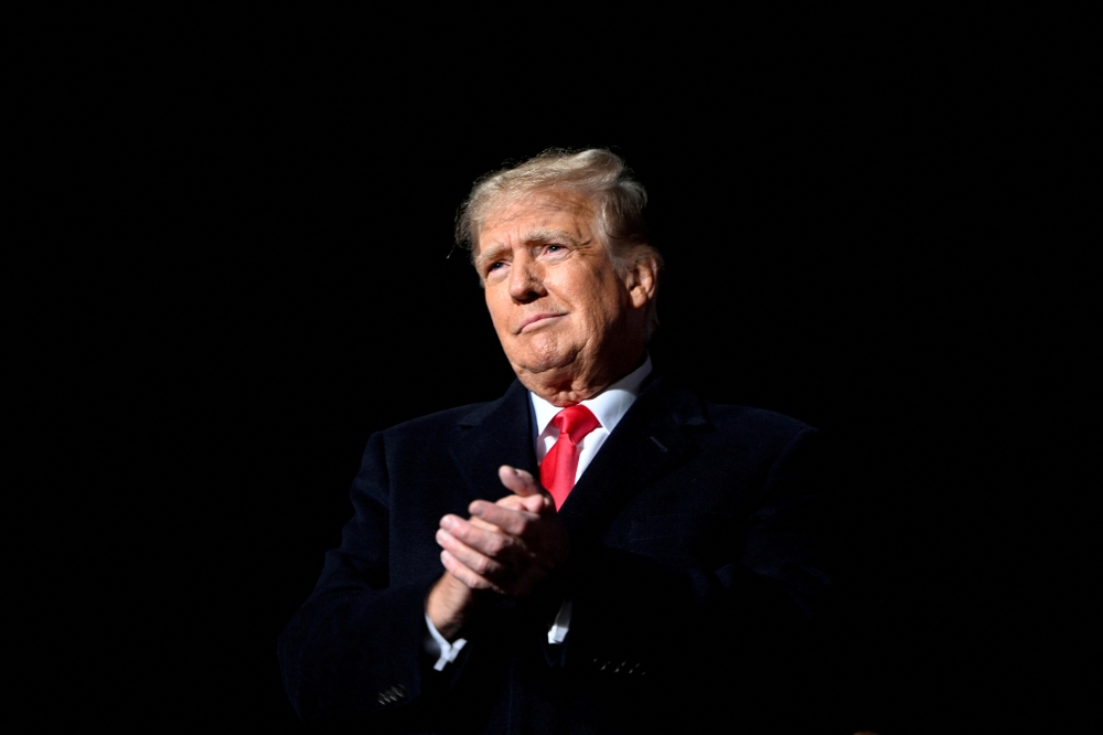 Former US President Donald Trump attends a rally to support Republican candidates ahead of midterm elections, in Dayton, Ohio, US, on November 7, 2022. File Photo / Reuters