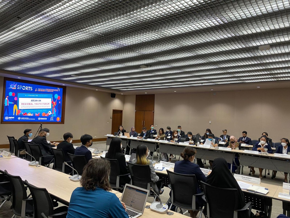 Participants during the forum in Bangkok, Thailand. 
