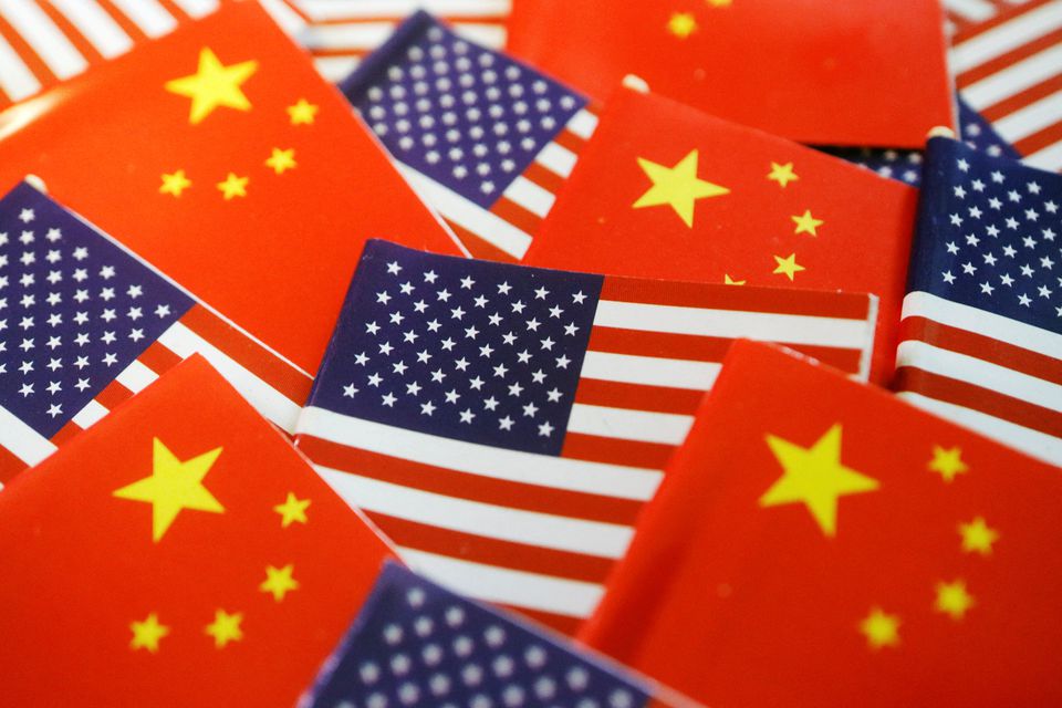 Flags of US and China are seen in this illustration picture taken August 2, 2022. File Photo / Reuters