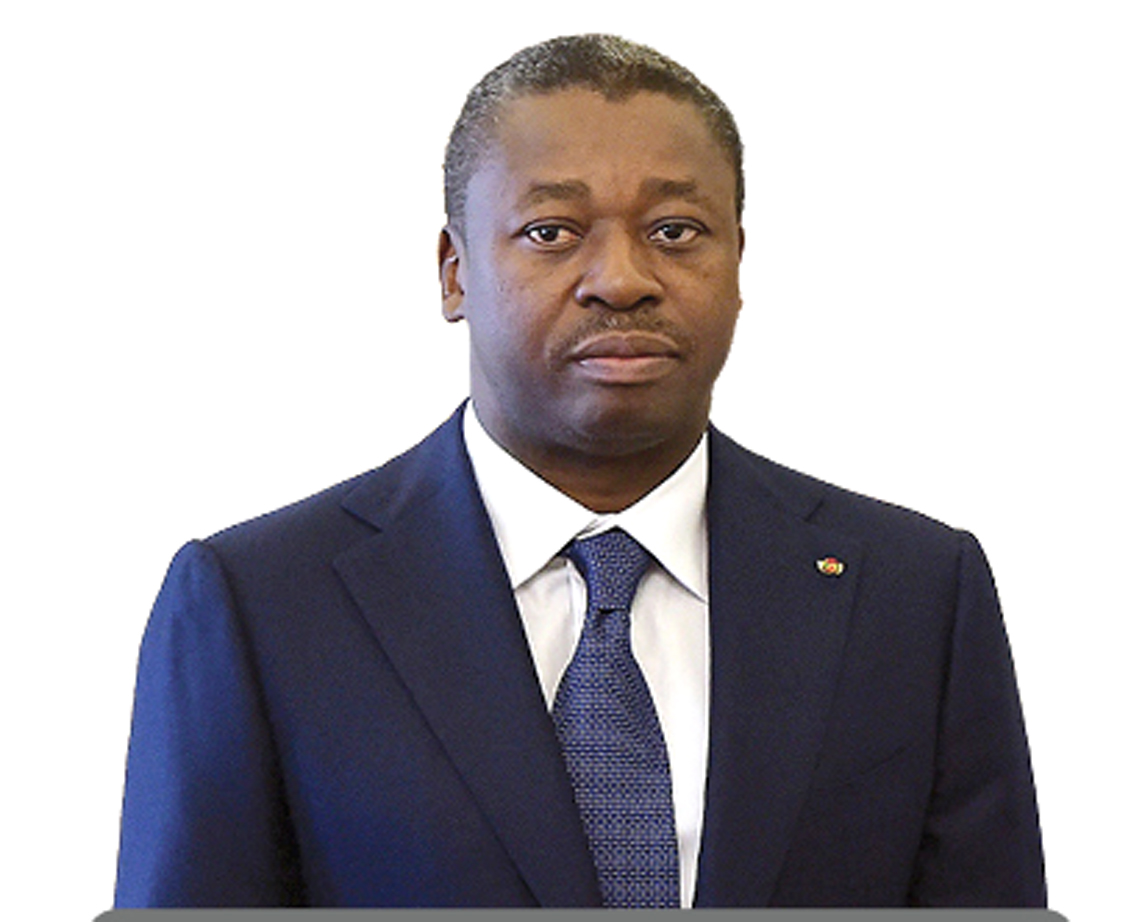 Togo President H E Faure Gnassingbe