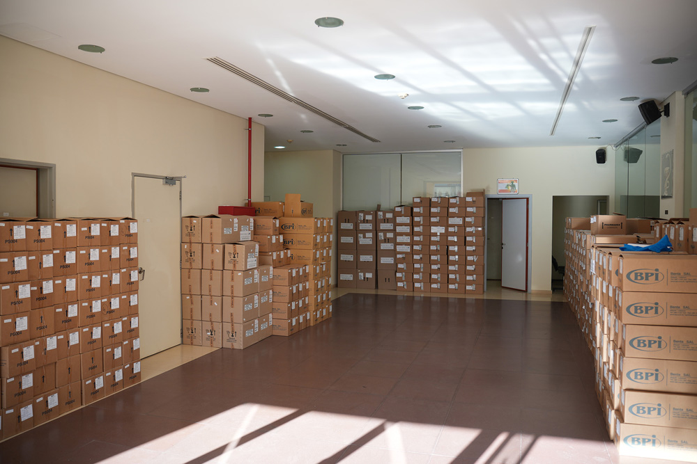 The shipment included medicines for chronic diseases. 
