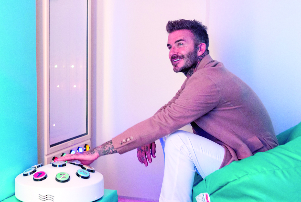 David Beckham explores Education City’s accessibility initiatives.