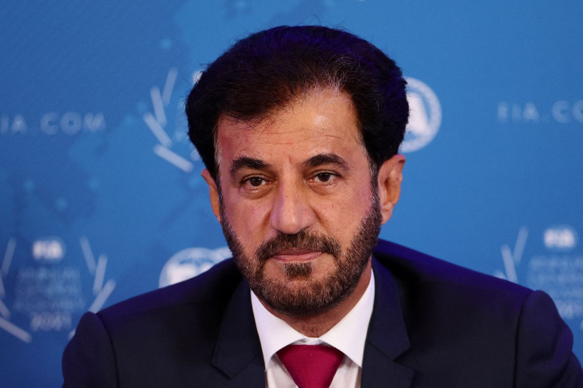 File photo: FIA president Mohammed Ben Sulayem. (Reuters)